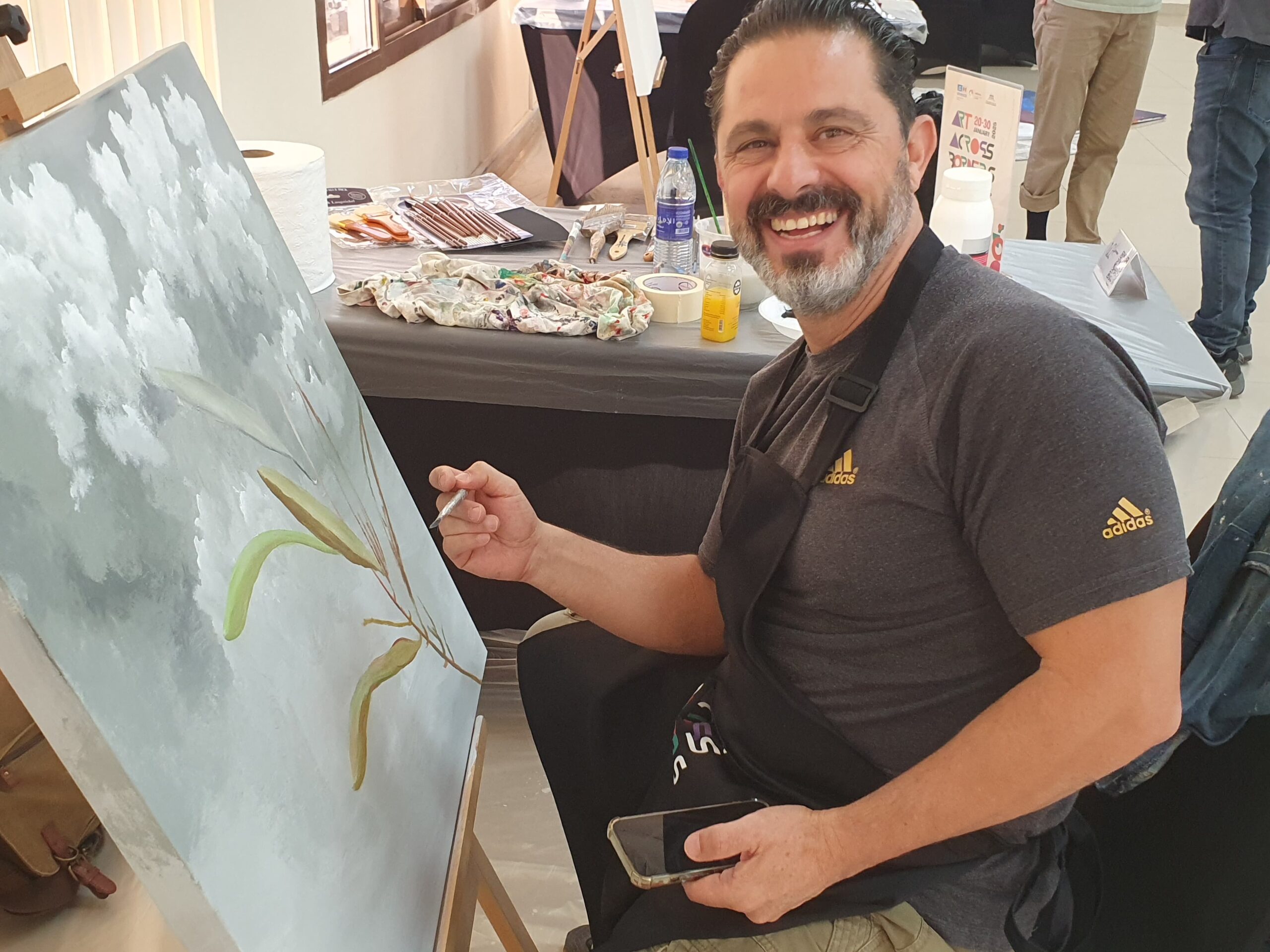 WH brush Unesco art camp - University of sharjah - 2025
